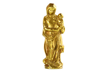 Saint Mary and Jesus Figurine