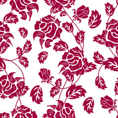 seamless floral background
