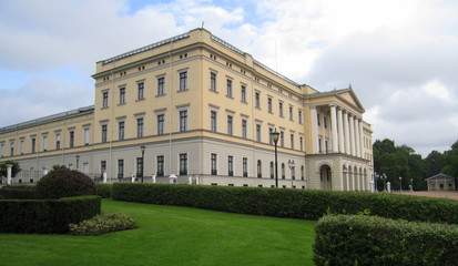Obraz premium palais royal de norvege