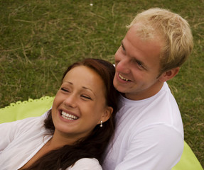 Fototapeta premium embracing partners