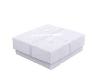 gift box with ribbons