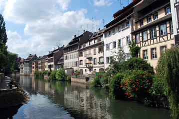 Un canal dans la Petite France
