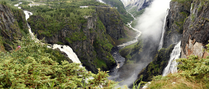 voringfossen - panoramica