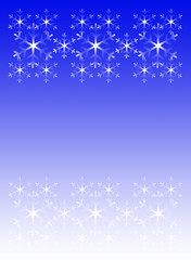 snowflake christmas background, blue