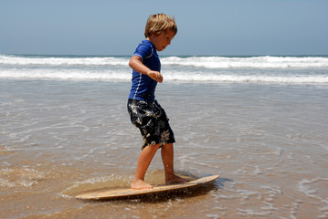 Skimboarding