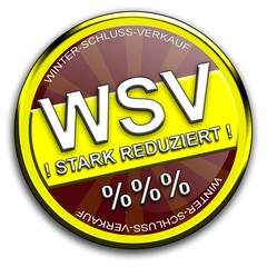 WSV Winter Schluss Verkauf Button