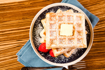 Waffle Breakfast