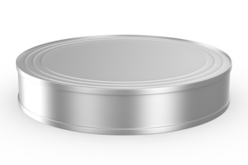 Can on white background. Isolated 3D image