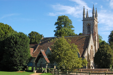 Saint Nicholas Church in Chawton, Hampshire