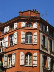 Fototapeta na wymiar Toulouse, Ville Rose ; Midi-Pyrénées