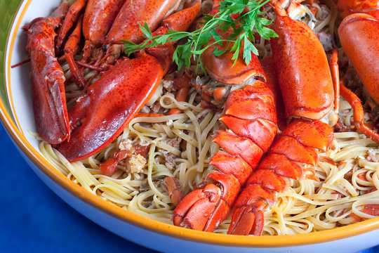 Linguine with Lobster