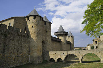 Fototapeta premium Carcassonne, la cité