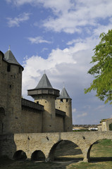 Naklejka premium Carcassonne, la cité