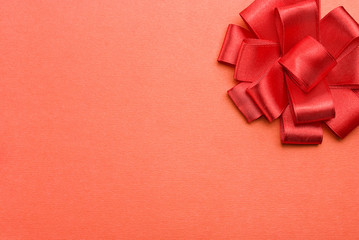 Red Christmas gift.