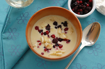 Crema ai frutti di bosco - Ricette del Trentino Alto Adige