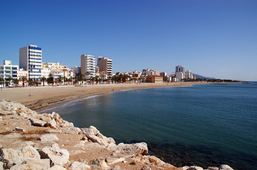 Vinaroz Mediterranean city in the province of Valencia - Spain