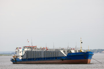 Fototapeta premium cargo boat