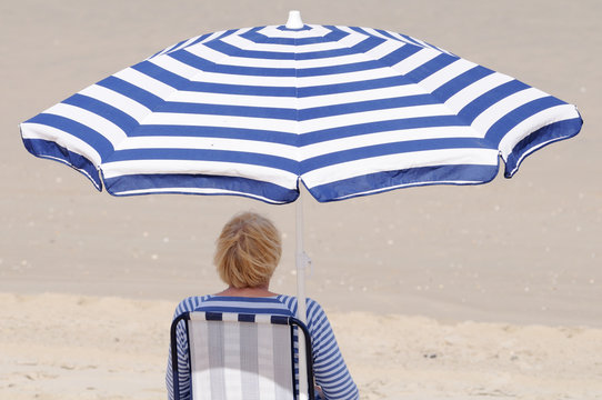 dame au parasol