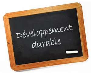 Obraz premium Développement durable