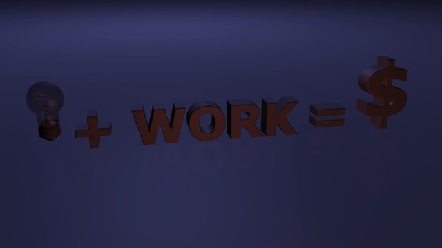 Idee und Arbeit ist Erfolg ...
