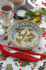 Risotto agli asparagi verdi - Primi - Cucina Emilia Romagna