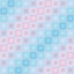 Seamless vector pattern with motley tiles