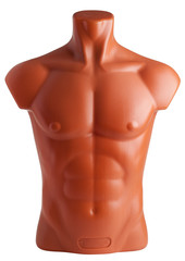 Plastic mannequin isolated