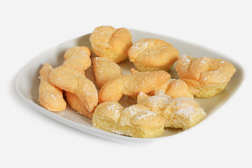 Plat de biscuits à la cuiller