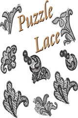 puzzle lace design