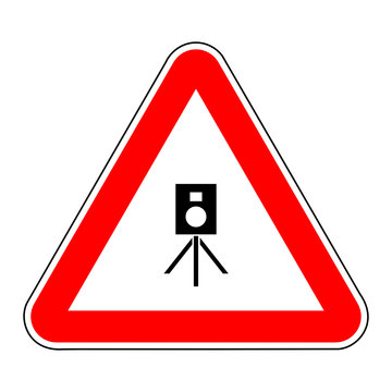 warnzeichen radarfalle