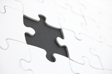abstract jigsaw puzzle background