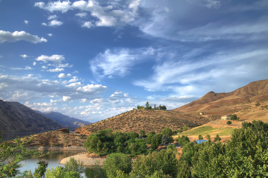 Landschaft Am Hells Canyon In Idaho USA