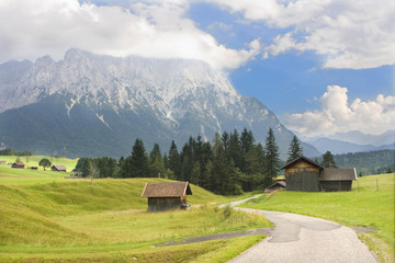 Obraz premium Alpine road