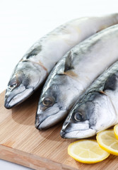 mackerel with lemon