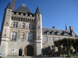 Fototapeta na wymiar chateau du val de loire