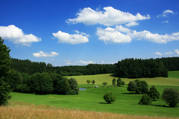 Landschaft in Oberbayern