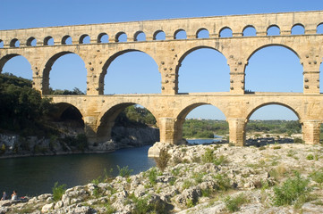 Fototapeta premium Le pont du Gard