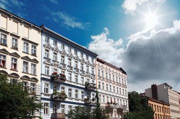 Fototapeta na wymiar starych budynków w Berlinie