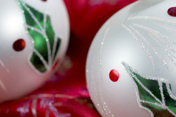 Holly Ornaments