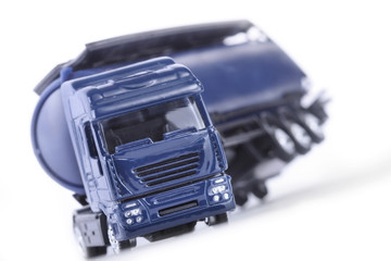 Truck in an Accident