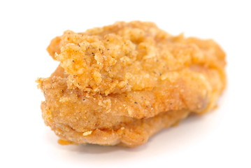 morceau de poulet frit