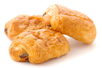 trois pains au chocolat
