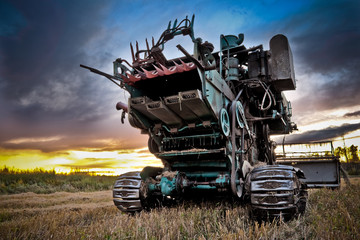 Fototapeta premium terrible combine