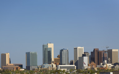 Fototapeta na wymiar City of Phoenix Downtown, Arizona