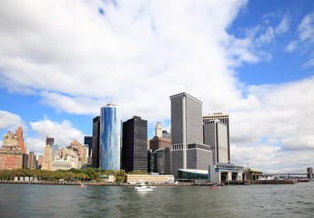 Obraz premium The Lower Manhattan Skylines