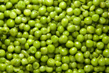 Green Peas Background
