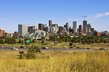 Denver Skyline from West