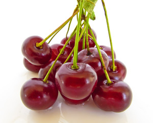 Fresh Juicy Cherries