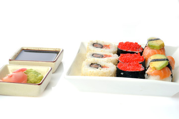 traditional Japanese sushi