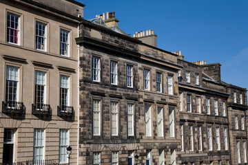 Fototapeta na wymiar Edinburgh, Georgian Houses